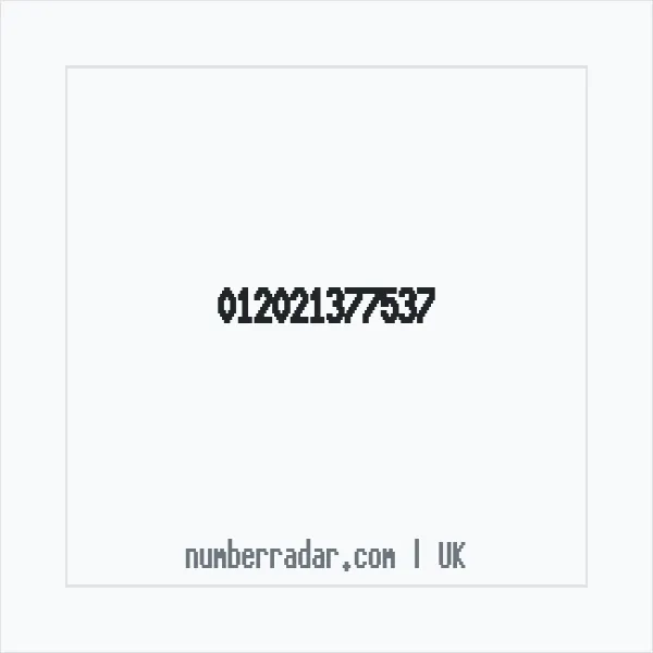 Reverse number check for +44 (1202) 137-753 — who called me?