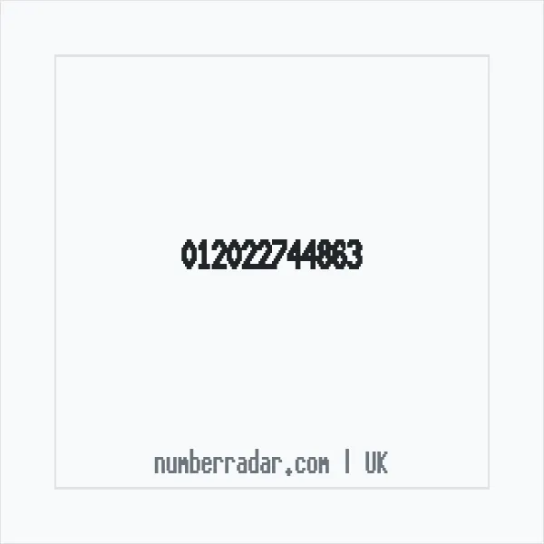 Reverse number check for +44 (1202) 274-486 — who called me?