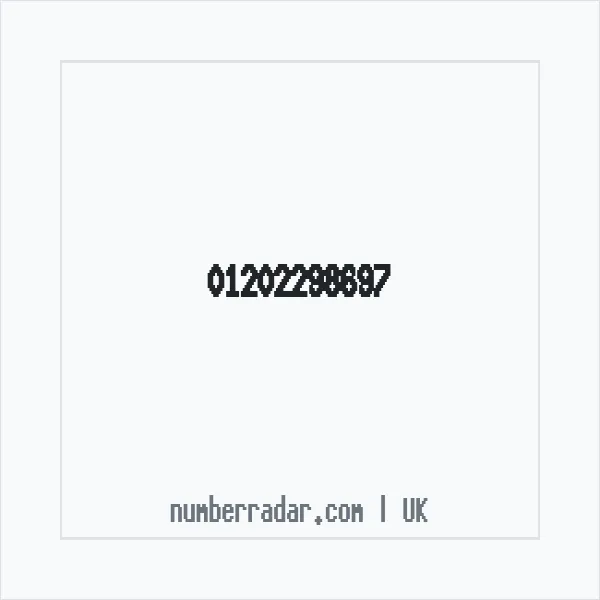 Reverse number check for +44 1202 298697 — who called me?