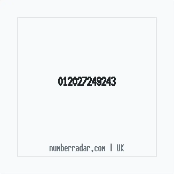 Reverse number check for +44 (1202) 724-924 — who called me?