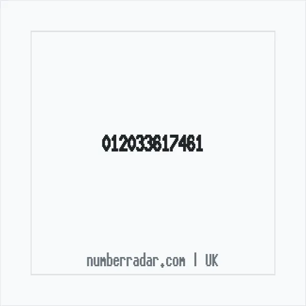 Reverse number check for +44 (1203) 361-746 — who called me?