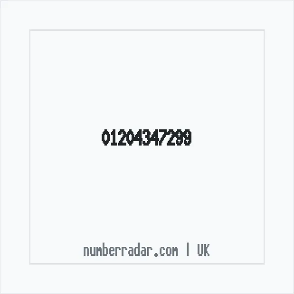 Reverse number check for +44 1204 347299 — who called me?