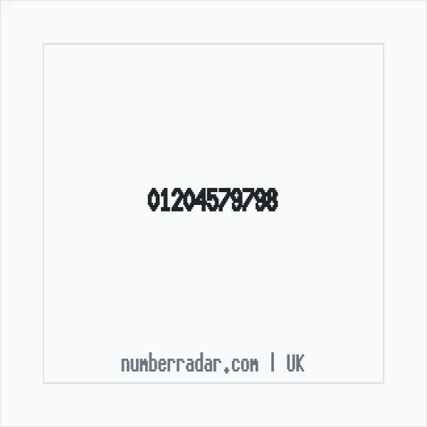 Reverse number check for +44 1204 579798 — who called me?