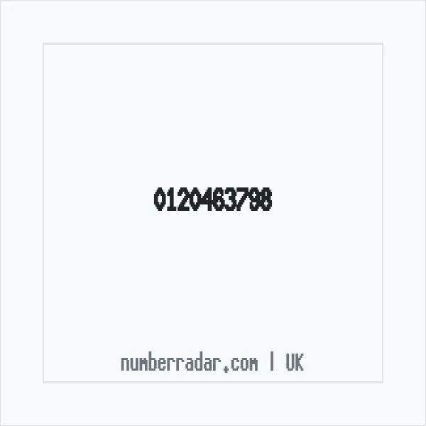 Reverse number check for +44 120463798 — who called me?
