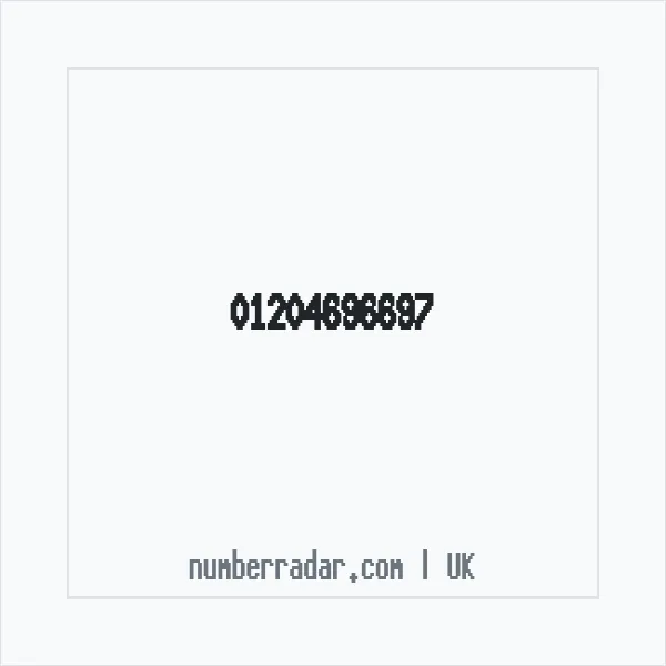 Reverse number check for +44 1204 696697 — who called me?
