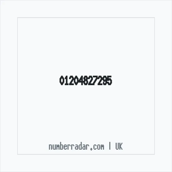 Reverse number check for +44 1204 827295 — who called me?