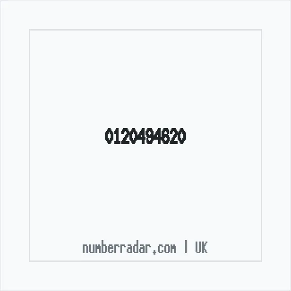 Reverse number check for +44 120494620 — who called me?