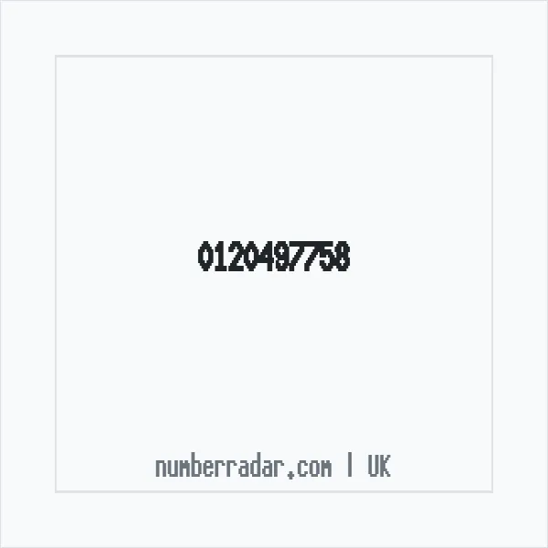 Reverse number check for +44 120497758 — who called me?