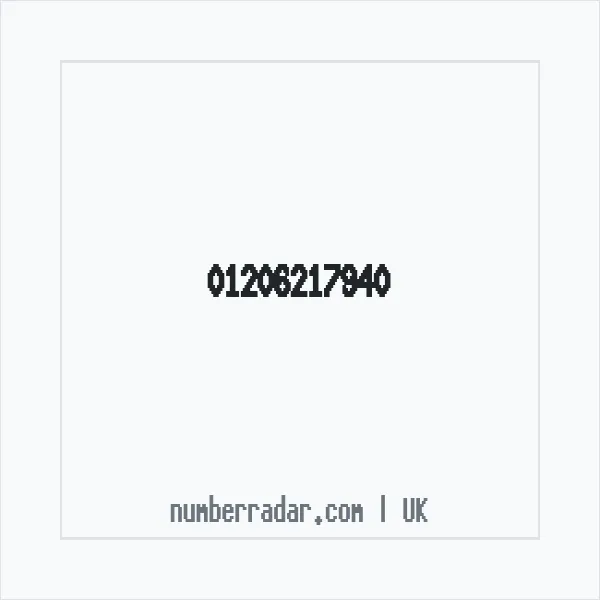 Reverse number check for +44 1206 217940 — who called me?