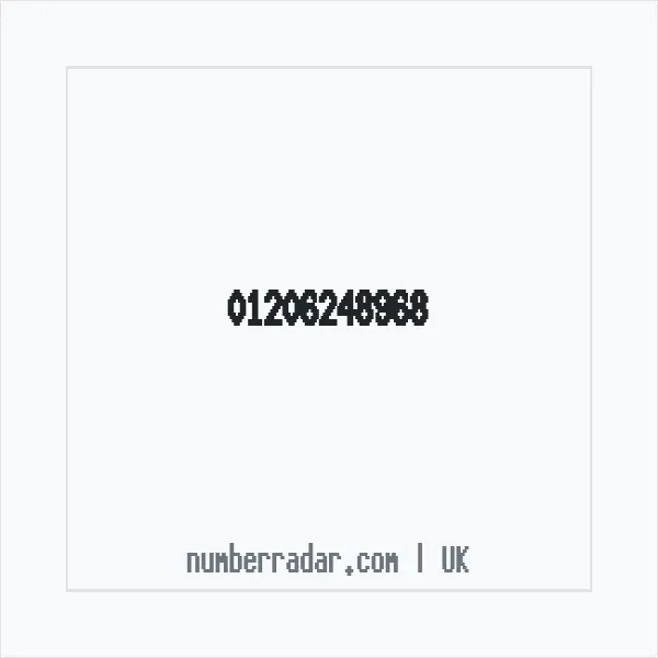 Reverse number check for +44 1206 248968 — who called me?