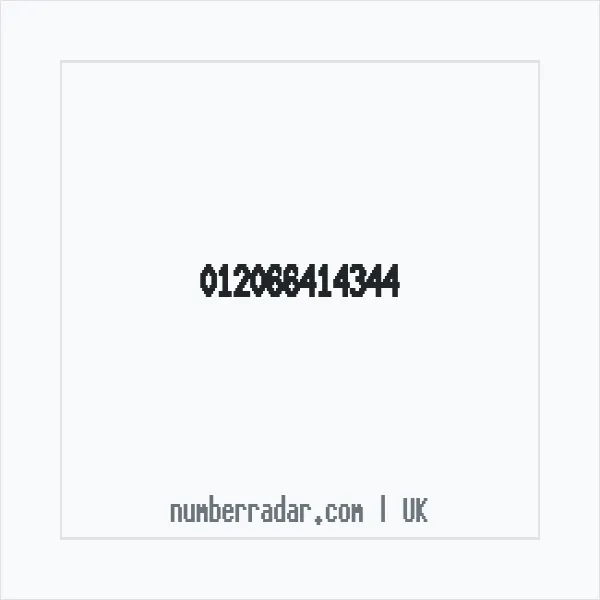 Reverse number check for +44 (1206) 641-434 — who called me?
