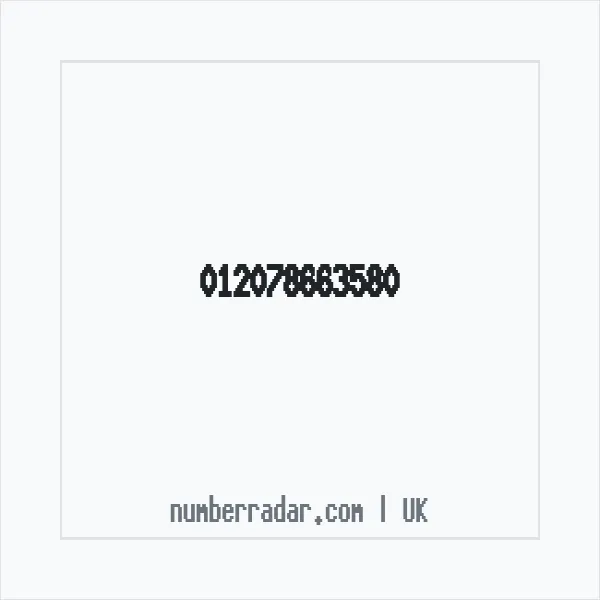 Reverse number check for +44 (1207) 866-358 — who called me?