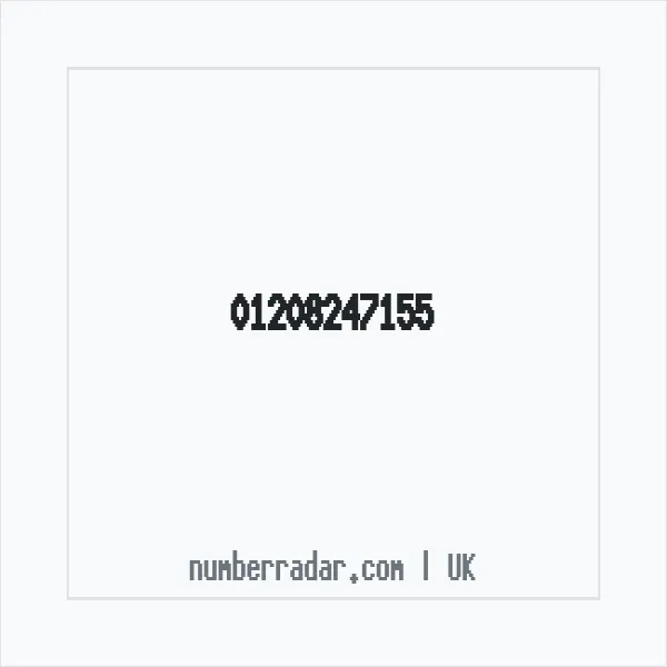 Reverse number check for +44 1208 247155 — who called me?