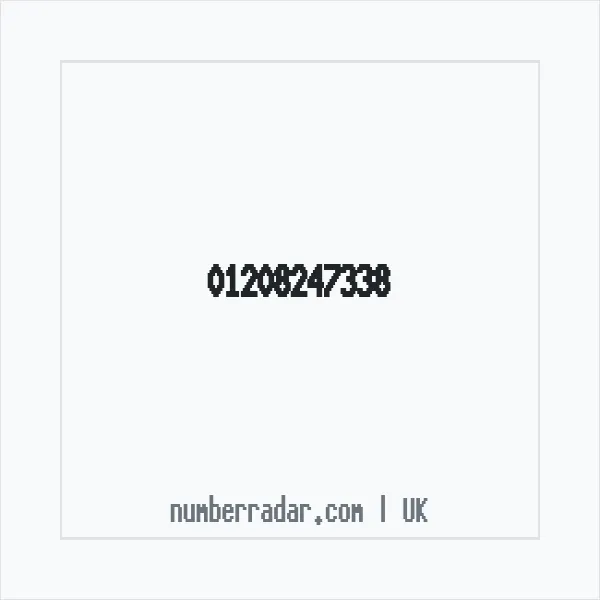 Reverse number check for +44 1208 247338 — who called me?