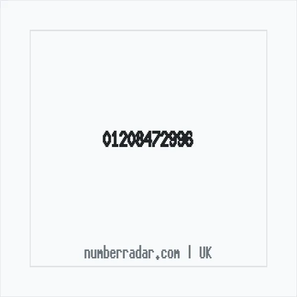 Reverse number check for +44 1208 472996 — who called me?