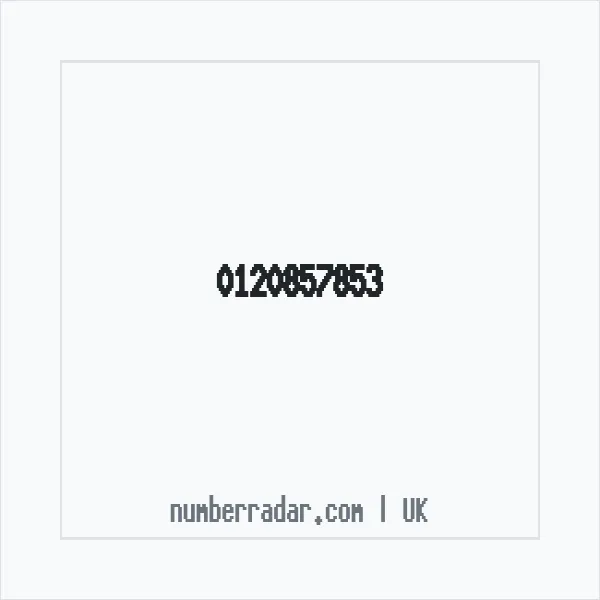 Reverse number check for +44 120857853 — who called me?