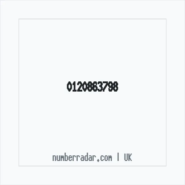 Reverse number check for +44 120863798 — who called me?