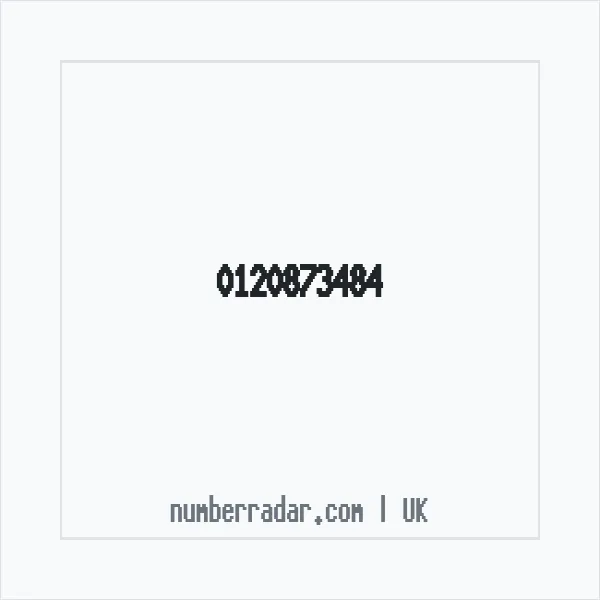 Reverse number check for +44 120873484 — who called me?