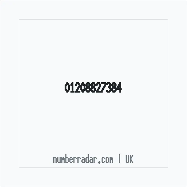 Reverse number check for +44 1208 827384 — who called me?