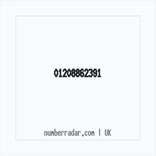 Reverse number check for +44 1208 862391 — who called me?