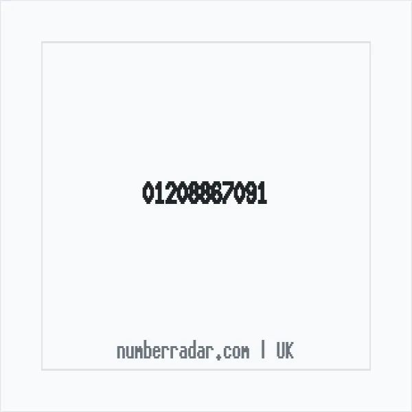 Reverse number check for +44 1208 867091 — who called me?