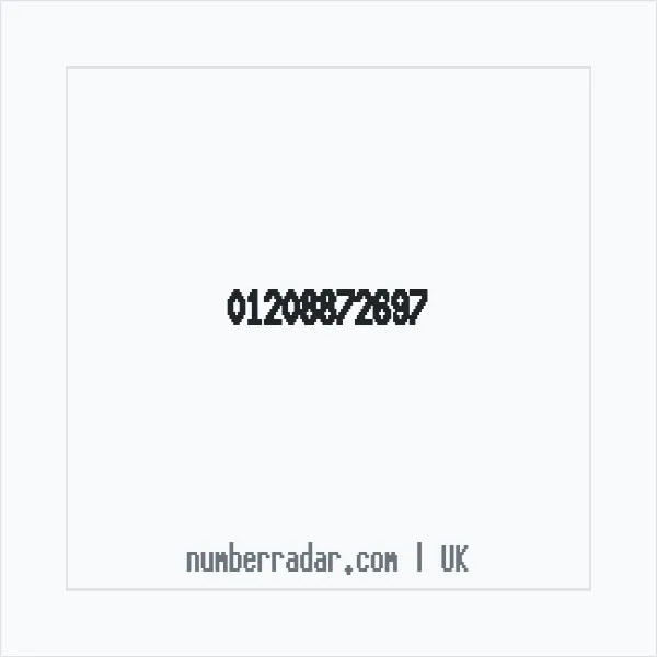 Reverse number check for +44 1208 872697 — who called me?