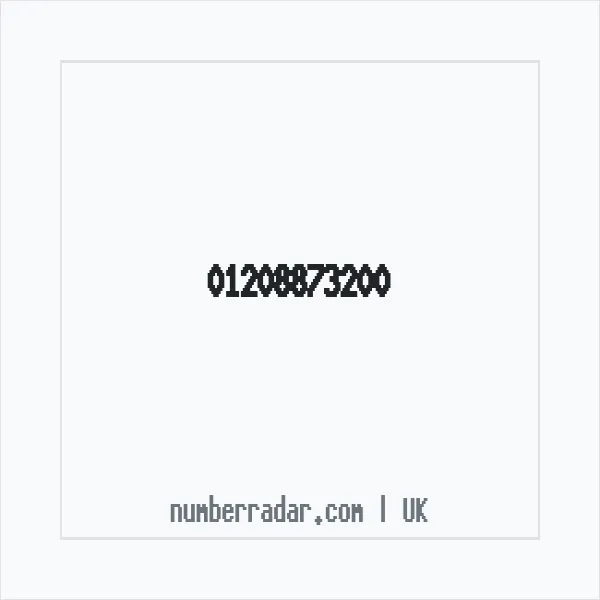 Reverse number check for +44 1208 873200 — who called me?