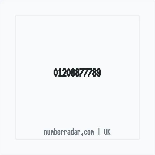 Reverse number check for +44 1208 877789 — who called me?