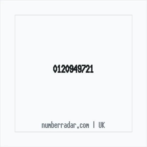 Reverse number check for +44 120949721 — who called me?