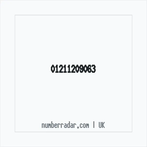 Reverse number check for +44 121 120 9063 — who called me?