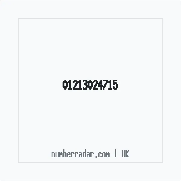 Reverse number check for +44 121 302 4715 — who called me?