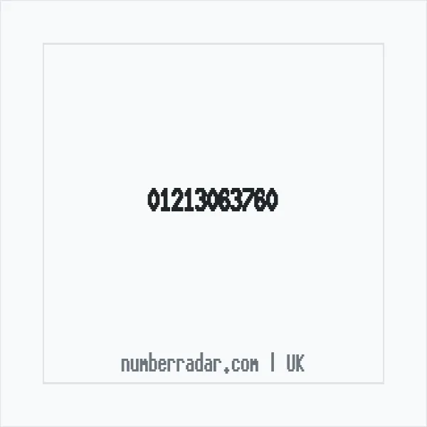 Reverse number check for +44 121 306 3760 — who called me?