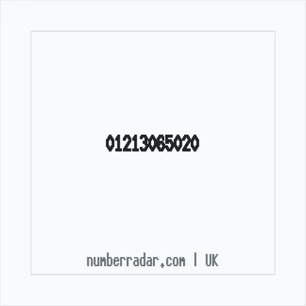 Reverse number check for +44 121 306 5020 — who called me?
