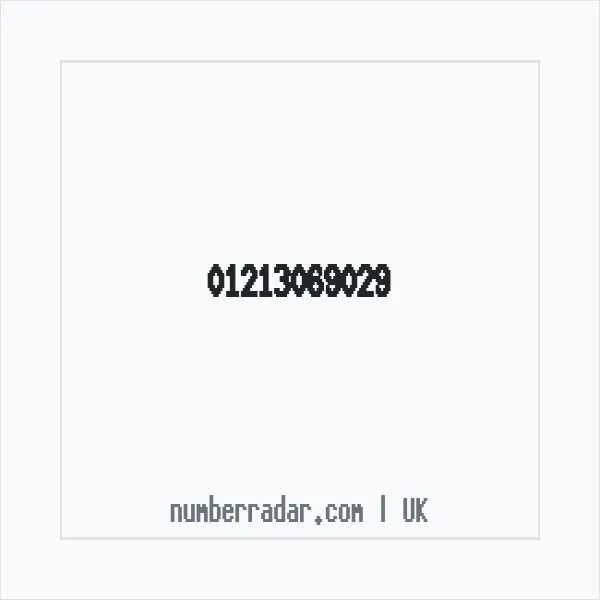Reverse number check for +44 121 306 9029 — who called me?