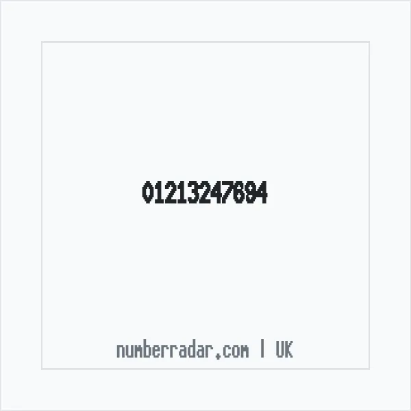 Reverse number check for +44 121 324 7694 — who called me?