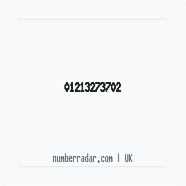 Reverse number check for +44 121 327 3702 — who called me?
