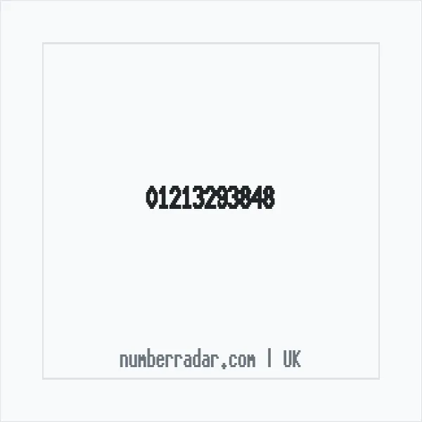 Reverse number check for +44 121 329 3848 — who called me?