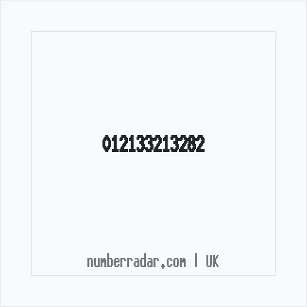 Reverse number check for +44 (1213) 321-328 — who called me?