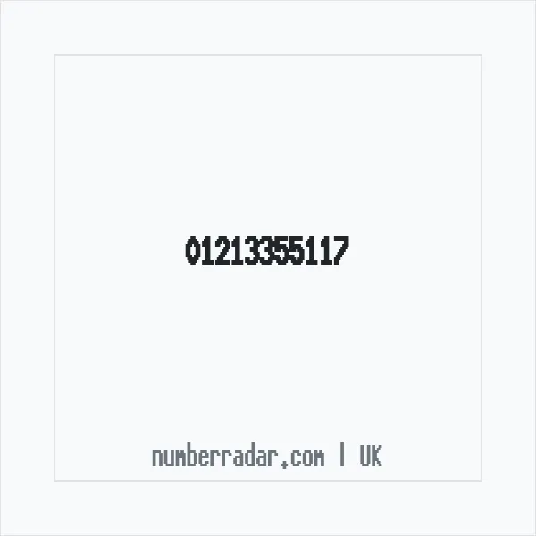 Reverse number check for +44 121 335 5117 — who called me?