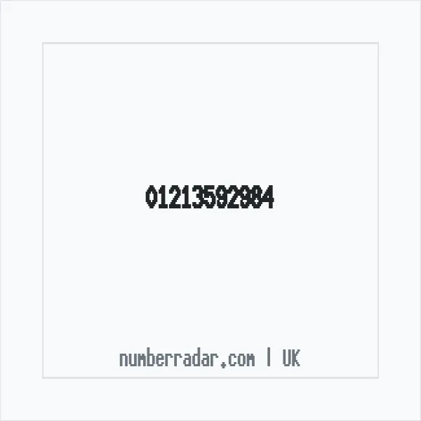 Reverse number check for +44 121 359 2984 — who called me?
