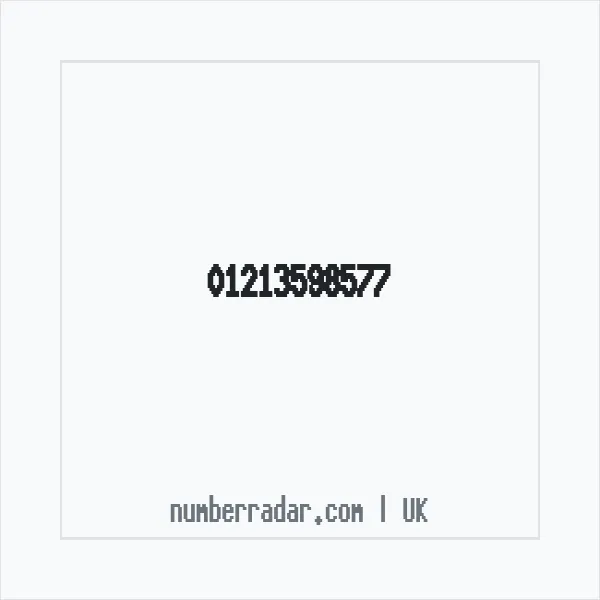 Reverse number check for +44 121 359 8577 — who called me?