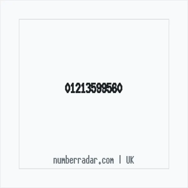 Reverse number check for +44 121 359 9560 — who called me?