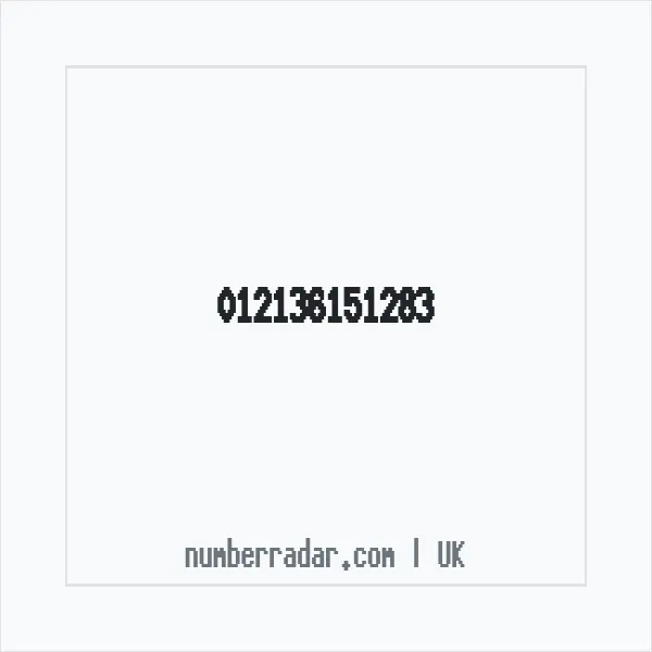Reverse number check for +44 (1213) 615-128 — who called me?