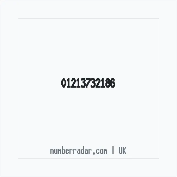 Reverse number check for +44 121 373 2186 — who called me?