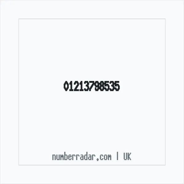 Reverse number check for +44 121 379 8535 — who called me?