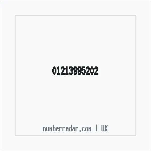 Reverse number check for +44 121 399 5202 — who called me?