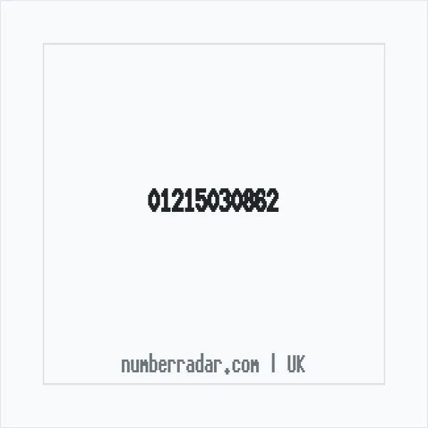 Reverse number check for +44 121 503 0862 — who called me?