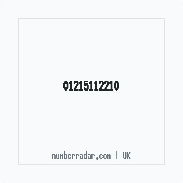 Reverse number check for +44 121 511 2210 — who called me?