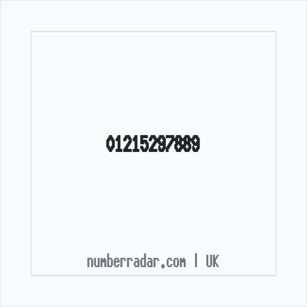 Reverse number check for +44 121 529 7889 — who called me?