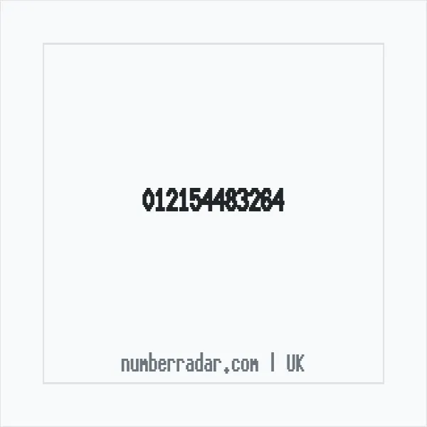 Reverse number check for +44 (1215) 448-326 — who called me?